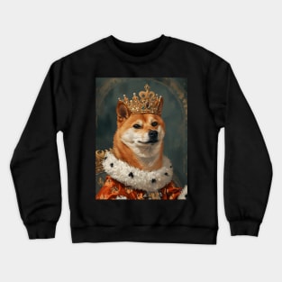 Shiba Inu The King Crewneck Sweatshirt
